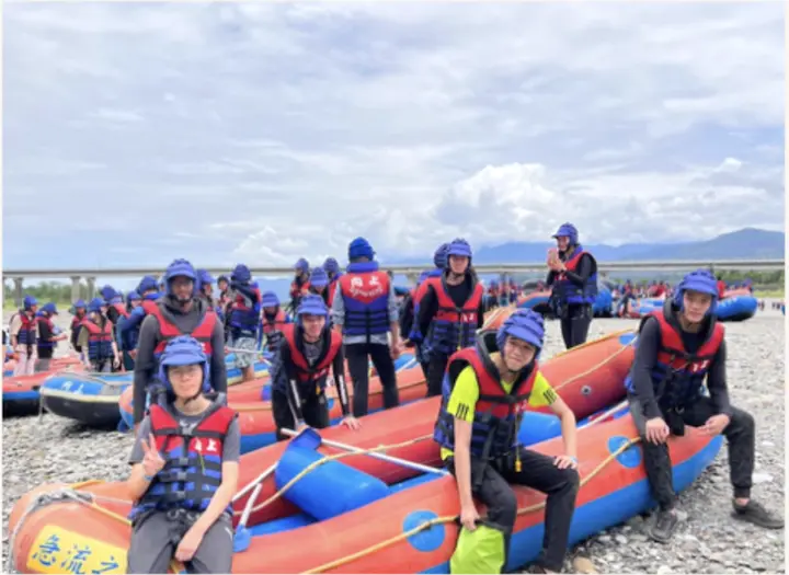 Tanarata students on a Taiwan adventure trip